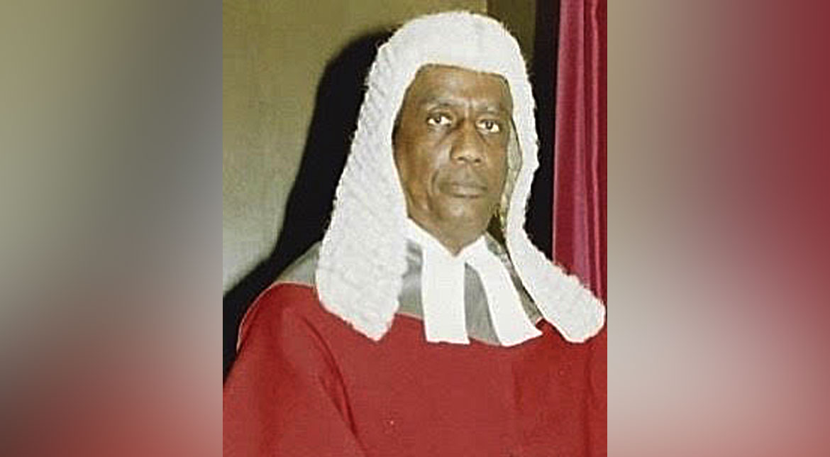 Condolences regarding Ret Justice Smith