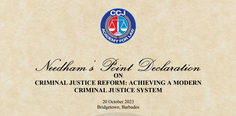 NOTICE: Declaration of the CCJ Academy for Law